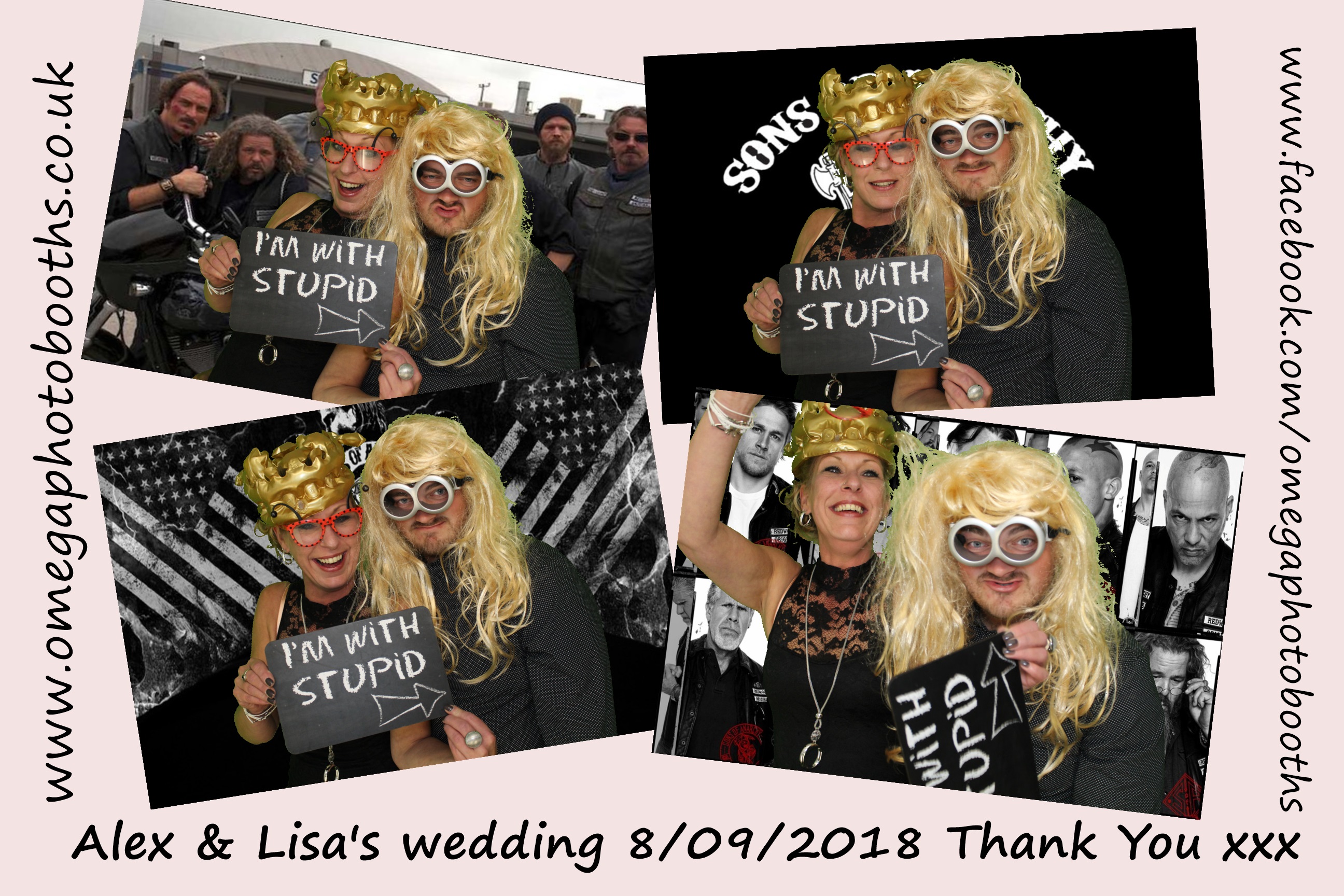 Alex & Lisa's Wedding | View more photos from the event at gallery.omegaphotobooths.co.uk/u/Omega-Photobooths/Alex-Lisas-Wedding